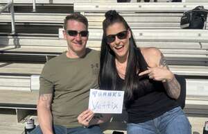 Cassie attended Ambetter Health 400 - NASCAR Cup Series on Feb 25th 2024 via VetTix 