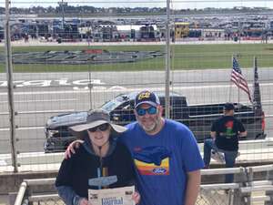 Keith attended Ambetter Health 400 - NASCAR Cup Series on Feb 25th 2024 via VetTix 