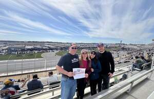 Michael attended Ambetter Health 400 - NASCAR Cup Series on Feb 25th 2024 via VetTix 