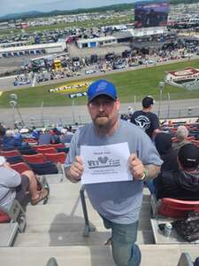 Jason attended Geico 500 - NASCAR Cup Series on Apr 21st 2024 via VetTix 