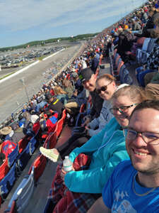 Christopher attended Geico 500 - NASCAR Cup Series on Apr 21st 2024 via VetTix 