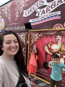 Leslie attended Circus Vargas on Feb 25th 2024 via VetTix 