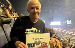 William attended Brandon Lake - Tear Off the Roof Tour on May 2nd 2024 via VetTix 