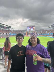 Gina attended Houston Dynamo FC - MLS vs Austin FC on Apr 20th 2024 via VetTix 