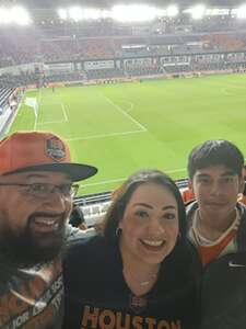 Pedro attended Houston Dynamo FC - MLS vs St. Louis City SC on May 4th 2024 via VetTix 