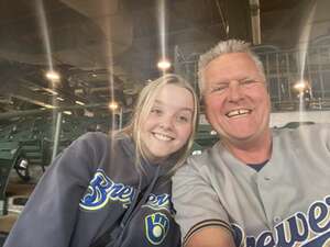 Brian attended Milwaukee Brewers - MLB vs Tampa Bay Rays on Apr 29th 2024 via VetTix 
