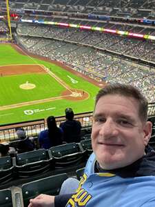 Mark attended Milwaukee Brewers - MLB vs San Diego Padres on Apr 15th 2024 via VetTix 