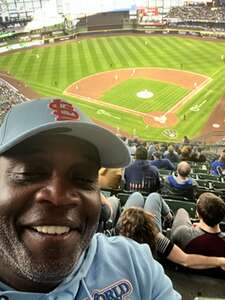 Gary attended Milwaukee Brewers - MLB vs St. Louis Cardinals on May 9th 2024 via VetTix 