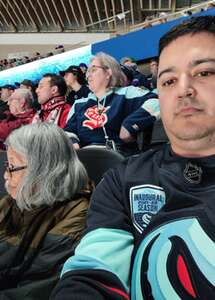 Jason attended Seattle Kraken - NHL vs Anaheim Ducks on Mar 26th 2024 via VetTix 