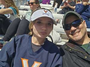 Marcos attended Virginia Cavaliers - NCAA Women's Softball vs Syracuse Orange on Mar 17th 2024 via VetTix 