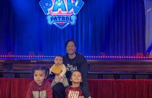Dez attended PAW Patrol Live! 