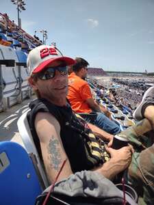 Stuart attended Goodyear 400: 2024 Spring NASCAR Cup Series on May 12th 2024 via VetTix 