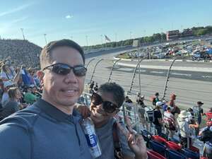 Chateau M attended Goodyear 400: 2024 Spring NASCAR Cup Series on May 12th 2024 via VetTix 