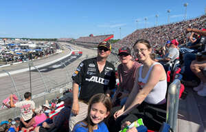 Patrick attended Goodyear 400: 2024 Spring NASCAR Cup Series on May 12th 2024 via VetTix 