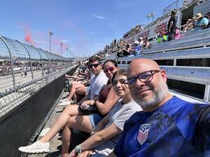 Edward attended Goodyear 400: 2024 Spring NASCAR Cup Series on May 12th 2024 via VetTix 