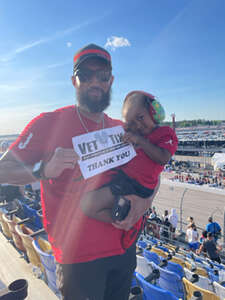 Warrenette attended Goodyear 400: 2024 Spring NASCAR Cup Series on May 12th 2024 via VetTix 
