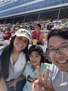 George attended Autotrader Echopark Automotive 400 on Apr 14th 2024 via VetTix 