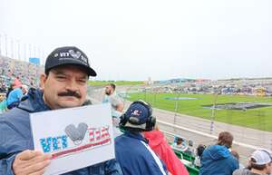 Diamond attended NASCAR Cup Series AdventHealth 400 - Reserved Admission on May 5th 2024 via VetTix 