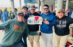 Jim B. attended NASCAR Cup Series AdventHealth 400 - Reserved Admission on May 5th 2024 via VetTix 