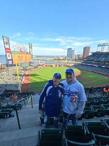 Jacob attended San Francisco Giants - MLB vs Los Angeles Dodgers on May 14th 2024 via VetTix 