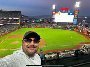 JQ attended San Francisco Giants - MLB vs Arizona Diamondbacks on Apr 18th 2024 via VetTix 