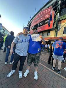 Angel attended Chicago Cubs - MLB vs San Diego Padres on May 7th 2024 via VetTix 