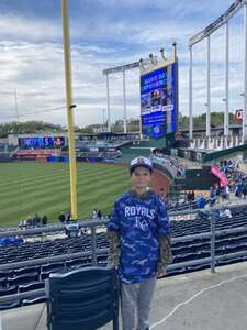 Luke attended Kansas City Royals - MLB vs Baltimore Orioles on Apr 20th 2024 via VetTix 
