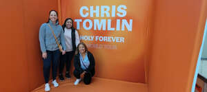 Yvonne attended Chris Tomlin - Holy Forever World Tour on Apr 25th 2024 via VetTix 
