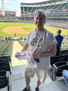 Brian attended Chicago White Sox - MLB vs Minnesota Twins on May 1st 2024 via VetTix 