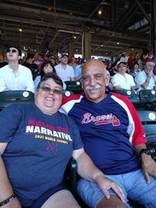 Ernesto attended Atlanta Braves - MLB vs San Diego Padres on May 20th 2024 via VetTix 