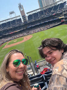 Tammy attended San Diego Padres - MLB vs Cincinnati Reds on May 1st 2024 via VetTix 
