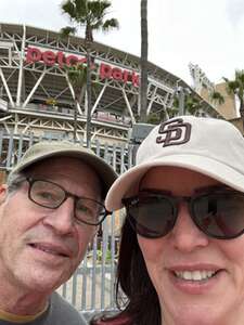 Joan attended San Diego Padres - MLB vs Colorado Rockies on May 15th 2024 via VetTix 
