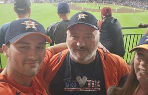 Jeffrey attended Houston Astros - MLB vs Atlanta Braves on Apr 15th 2024 via VetTix 