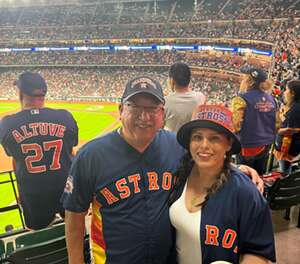 Arnoldo attended Houston Astros - MLB vs Atlanta Braves on Apr 15th 2024 via VetTix 