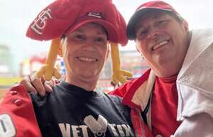 Noella attended St. Louis Cardinals - MLB vs Arizona Diamondbacks on Apr 22nd 2024 via VetTix 