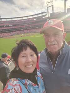 Yanghee attended St. Louis Cardinals - MLB vs Arizona Diamondbacks on Apr 23rd 2024 via VetTix 