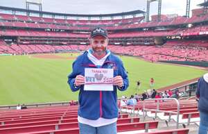 Michael attended St. Louis Cardinals - MLB vs Arizona Diamondbacks on Apr 23rd 2024 via VetTix 