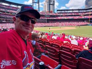 Roger attended St. Louis Cardinals - MLB vs Arizona Diamondbacks on Apr 24th 2024 via VetTix 