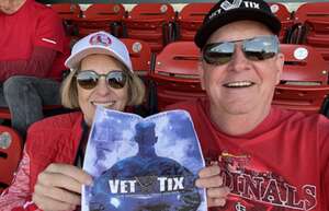 Guy attended St. Louis Cardinals - MLB vs Arizona Diamondbacks on Apr 24th 2024 via VetTix 