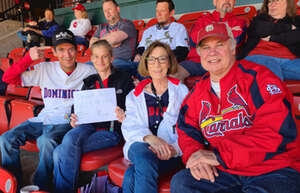 Jake St Louis attended St. Louis Cardinals - MLB vs Arizona Diamondbacks on Apr 24th 2024 via VetTix 