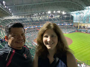 Victor attended Houston Astros - MLB vs Cleveland Guardians on May 1st 2024 via VetTix 