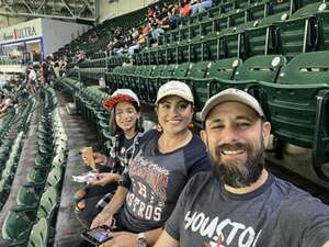 Haim attended Houston Astros - MLB vs Cleveland Guardians on Apr 30th 2024 via VetTix 