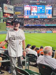 David (Doc) Peters attended Houston Astros - MLB vs Cleveland Guardians on Apr 30th 2024 via VetTix 