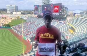 David attended Los Angeles Angels - MLB vs Baltimore Orioles on Apr 24th 2024 via VetTix 