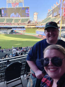 Melissa attended Minnesota Twins - MLB vs Chicago White Sox on Apr 22nd 2024 via VetTix 