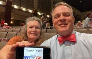 David attended The Live and in the Room Tour with Matt Maher on Apr 14th 2024 via VetTix 