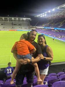 Lena attended Orlando City SC - MLS vs FC Cincinnati on May 4th 2024 via VetTix 