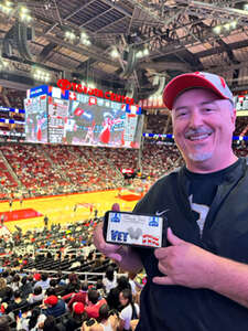 Tohn attended Houston Rockets - NBA vs Portland Trail Blazers on Mar 25th 2024 via VetTix 