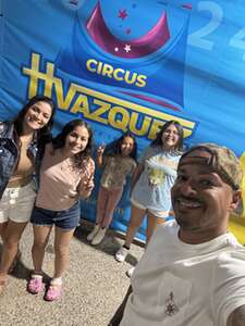 Reynaldo attended Circus Vazquez on Apr 23rd 2024 via VetTix 