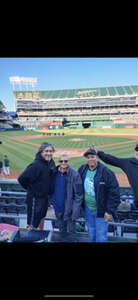 JUAN attended Oakland Athletics - MLB vs St. Louis Cardinals on Apr 15th 2024 via VetTix 